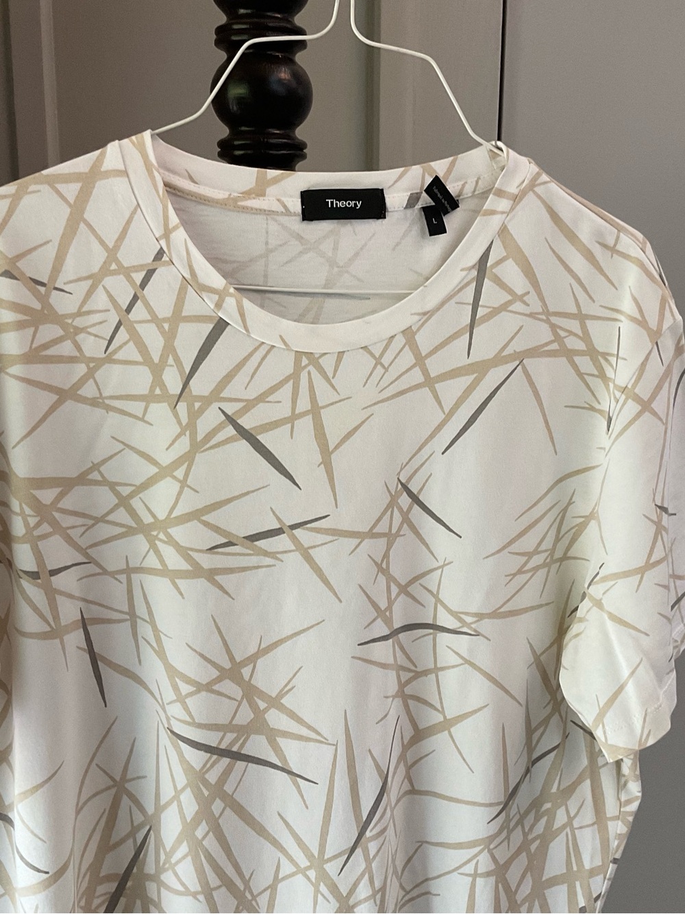 Theory Printed Short-Sleeve T-shirt